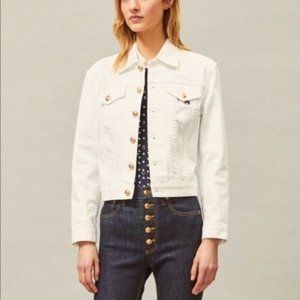 NWT tory burch classic denim jacket